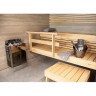 Электрическая печь HARVIA THE WALL SW45 Black Steel HSW450400M